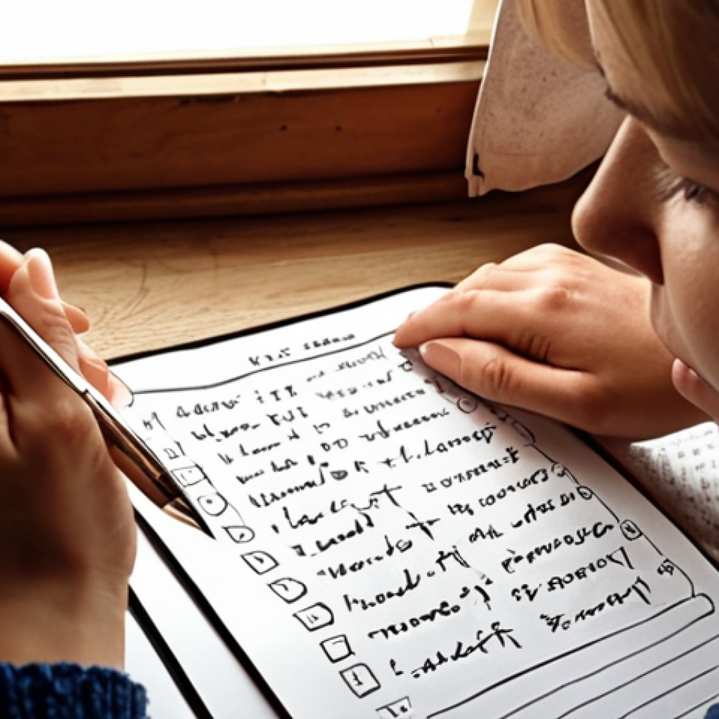**

A person thoughtfully looking at a list of handwritten values (family, health, success, freedom) while holding a pen. Soft, natural lighting.  Emphasis on self-reflection and prioritizing personal values. A cozy, warm environment suggesting an "atölye" (workshop) setting.

**